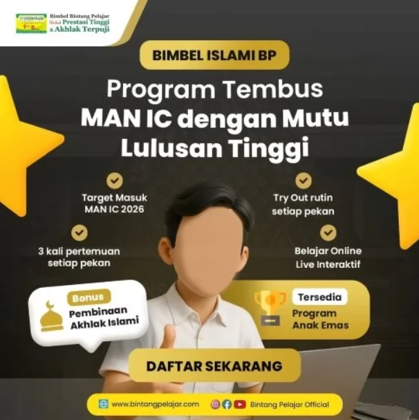 Bimbel TKA IPA Offline BSD Dilengkapi Soal HOTS dan Review Harian Bintang Pelajar